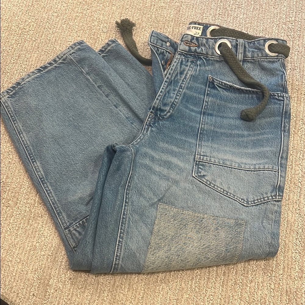 Free People Moxie Pull-On Jeans